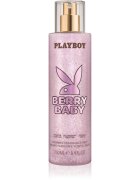 Playboy Berry Baby pršilo za telo z bleščicami za ženske 250 ml
