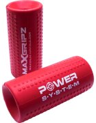 Power System Mx Gripz oteževalni nastavki za utež barva Red M 2 kos