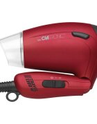 ProfiCare Clatronic HTD 3429 potovalni sušilnik za lase Red 1 kos