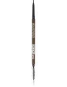 PUPA Milano High Definition samodejni svinčnik za obrvi vodoodporna odtenek 002 Brown 0.09 g