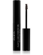 PUPA Milano Plump & Care Eyebrow Gel tónovací gel na obočí se sérem odtenek 002 - Brown 3 ml