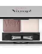 PUPA Milano Vamp! Compact Duo Eyeshadow duo senčila za oči odtenek 006 - Brown Vanilla 2.2 g