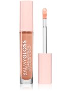 puroBIO Cosmetics BalmyGloss hranilni sijaj za ustnice odtenek 03 Shimmering Soft Peach 4.2 g