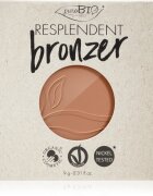 puroBIO Cosmetics Resplendent bronzer nadomestno polnilo odtenek 05 Warm Brown 9 g