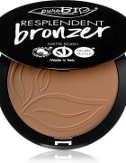 puroBIO Cosmetics Resplendent bronzer z mat učinkom odtenek 01 Pale brown 9 g