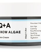 Q+A Snow Algae hranilna vlažilna krema za suho in zelo suho občutljivo kožo 50 g