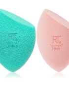 Real Techniques Miracle Mattifying Sponge Duo penasti aplikator za tekoči puder 2 kos