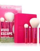 Real Techniques Vivid Escape Travel Brush Set set čopičev