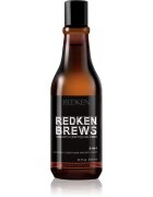Redken Brews 3 v 1 šampon balzam in gel za prhanje 300 ml