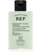 REF Weightless Volume Shampoo šampon za fine in tanke lase za volumen od korenin 100 ml