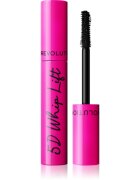 Revolution 5D Lash Whip Lift podaljševalna maskara za polne trepalnice odtenek Black 12 ml