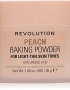Revolution Baking Powder puder v prahu odtenek Peach 30 g