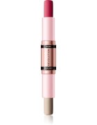 Revolution Blush & Highlight kremasto rdečilo in osvetljevalec v paličici odtenek Mauve Glow 2x4.3 g
