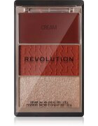 Revolution Blush Icon Palette paleta rdečil odtenek Teddy Nude 9.8 g