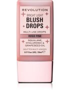 Revolution Bright Light Blush Drops tekoče rdečilo odtenek Pink Rosie 23 ml