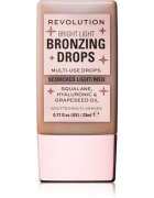 Revolution Bright Light Bronzing Drops tekoči bronzer odtenek Bronze Scorched 23 ml