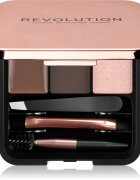 Revolution Brow Sculpt Kit set za popolne obrvi odtenek Dark 2.2 g