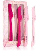 Revolution Dermaplaning Set odstranjevalec dlačic na obrazu in vratu 3 kos