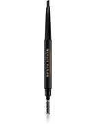 Revolution Duo Brow Definer natančni svinčnik za obrvi odtenek Dark Brown 0.25 g