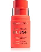 Revolution Fast Base toniran balzam za ustnice in lica odtenek Bloom 14 g