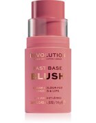 Revolution Fast Base toniran balzam za ustnice in lica odtenek Blush 14 g