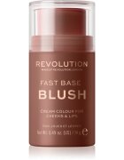 Revolution Fast Base toniran balzam za ustnice in lica odtenek Mauve 14 g