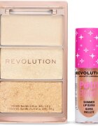 Revolution Golden Glam Duo darilni set za ženske 1 kos