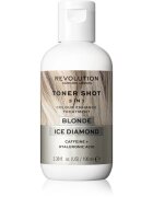 Revolution Haircare Toner Shot Blonde Ice Diamond hranilna maska 3v1 odtenek Ice Diamond 100 ml