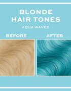 Revolution Haircare Tones For Blondes tonirani balzam za blond lase odtenek Aqua Waves 150 ml