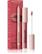 Revolution Lip Contour Kit set za ustnice odtenek Queen 2 kos
