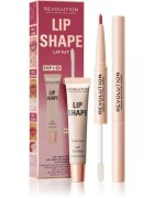 Revolution Lip Shape Kit set za ustnice odtenek Rose Pink 1 kos