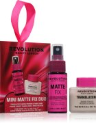 Revolution Mini Matte Fix Duo darilni set za obraz za ženske 1 kos