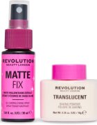 Revolution Mini Matte Fix Duo darilni set za obraz za ženske 1 kos