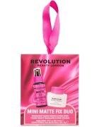 Revolution Mini Matte Fix Duo darilni set za obraz za ženske 1 kos