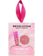 Revolution Pop Mini Duo Hydrating Lip Oil & Blush darilni set za ženske 1 kos