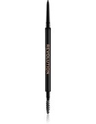 Revolution Precise Brow Pencil natančni svinčnik za obrvi s krtačko odtenek Light Brown 0.05 g