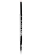 Revolution Relove Blade Brow svinčnik za obrvi s krtačko odtenek Brown 01 g
