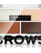 Revolution Relove Colour Cult paleta za ličenje obrvi odtenek Medium 32 g