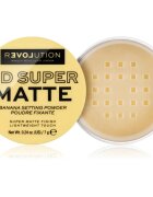 Revolution Relove HD Super Matte transparentni fiksacijski puder z mat učinkom odtenek Banana 7 g