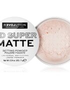 Revolution Relove HD Super Matte transparentni fiksacijski puder z mat učinkom odtenek Transparent 7 g