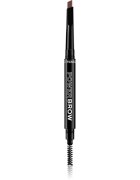 Revolution Relove Power Brow svinčnik za obrvi s krtačko odtenek Dark Brown 03 g