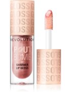 Revolution Shimmer Gloss bleščeči sijaj za ustnice odtenek Shine Pink 4.5 ml