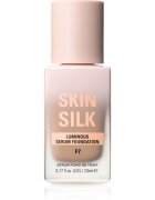 Revolution Skin Silk Serum Foundation lahki tekoči puder s posvetlitvenim učinkom odtenek F7 23 ml