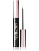 Revolution Super Flick tekoče črtalo za oči odtenek Black 4.5 ml