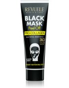 Revuele Black Mask Peel Off Pro-Colagen luščilna maska za učvrstitev obraza 80 ml