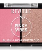 Revuele Blush & Highlighter Duo rdečilo z osvetljevalcem odtenek Pinky Vibes 8 g