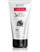 Revuele Charcoal 3in1 čistilni gel 3 v 1 z aktivnim ogljem 150 ml