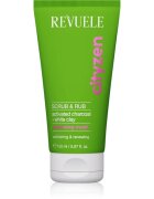 Revuele Cityzen Scrub & Rub čistilna piling maska za obraz z aktivnim ogljem 150 ml