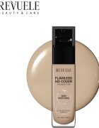Revuele Flawless HD Cover Foundation lahki tekoči puder za popoln videz odtenek 01 Ivory 33 ml