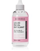 Revuele Liquid Facial Exfoliant 5% Glycolic + Citric Acid blend eksfoliacijski piling serum za mešano kožo 125 ml